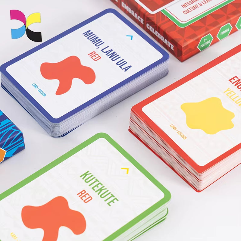 Party Game Cards Printing Flash Cards for Kids Educational