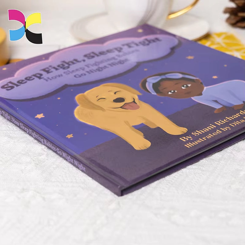 Custom Hard Cover Book Printing Children Hardcover Book Printer in China