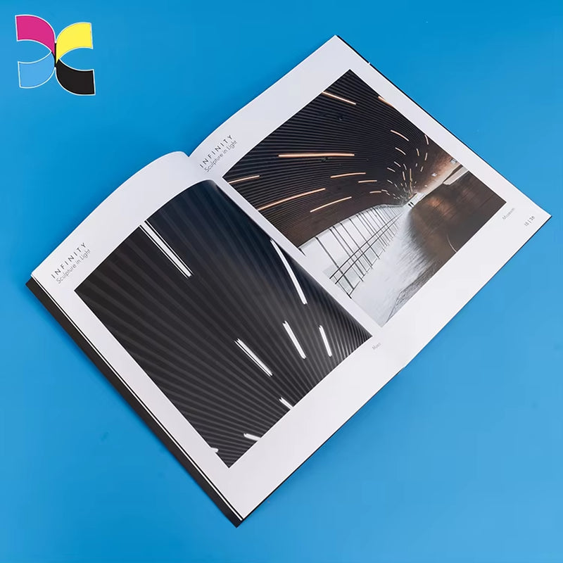 Factory Custom Book Printing Service Paperback Soft Cover Magazine Book Printing