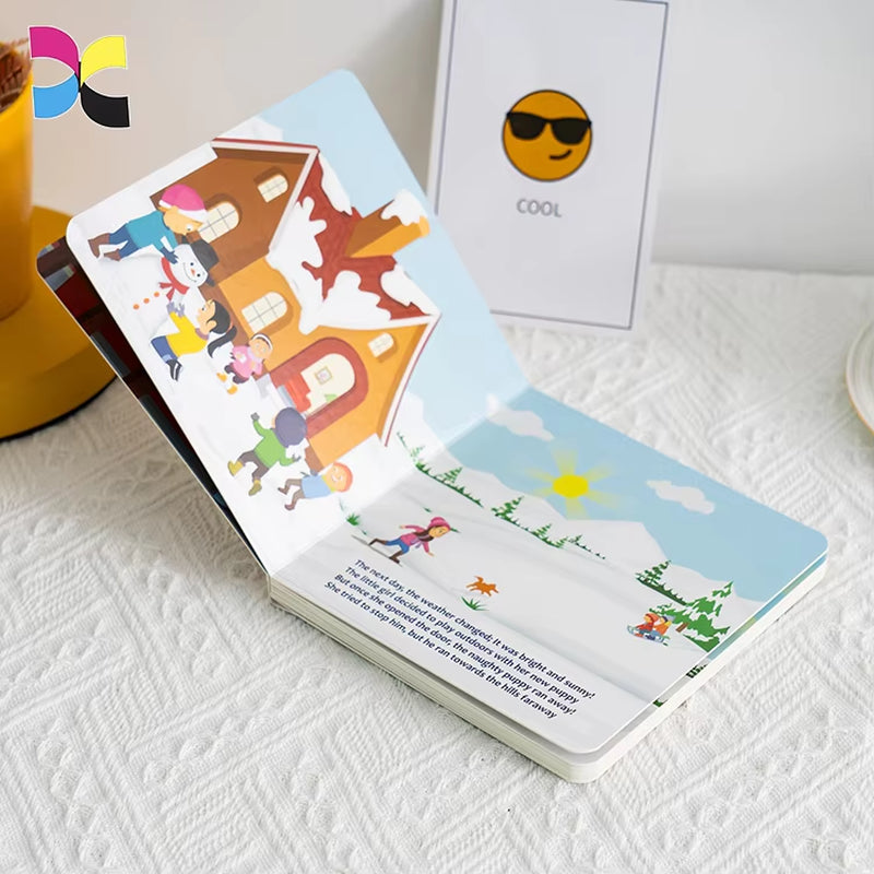 Children Book Printing Children Thick Paper Book Printing Hardcover Book