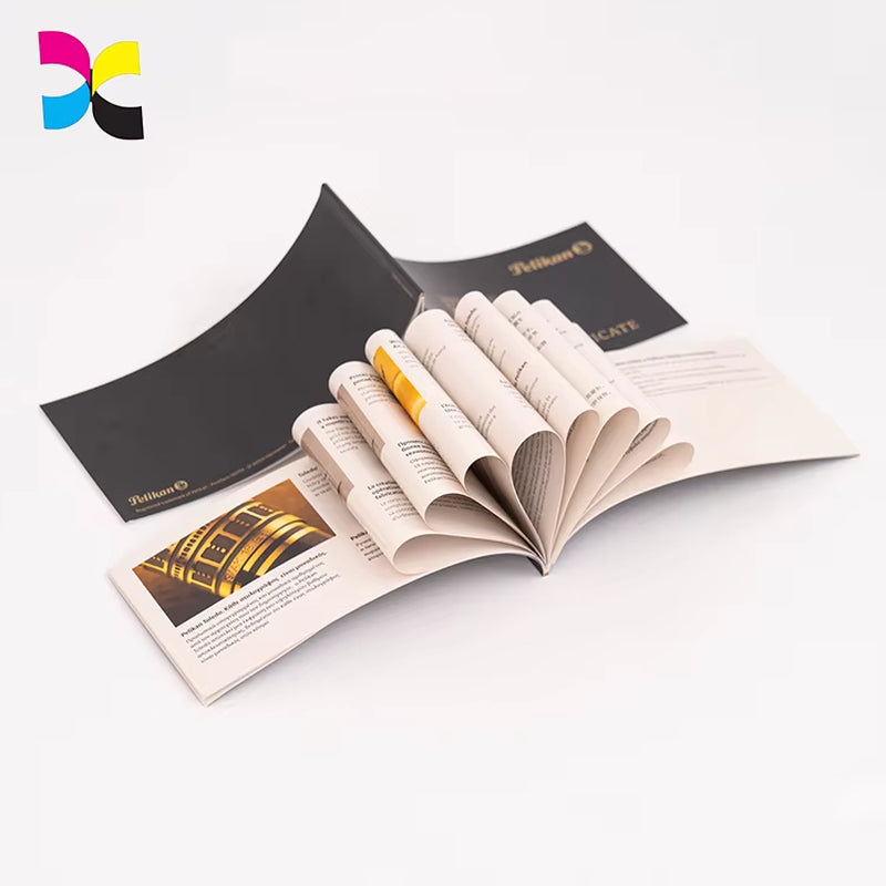 Factory Custom Book Printing Service Paperback Soft Cover Magazine Book Printing