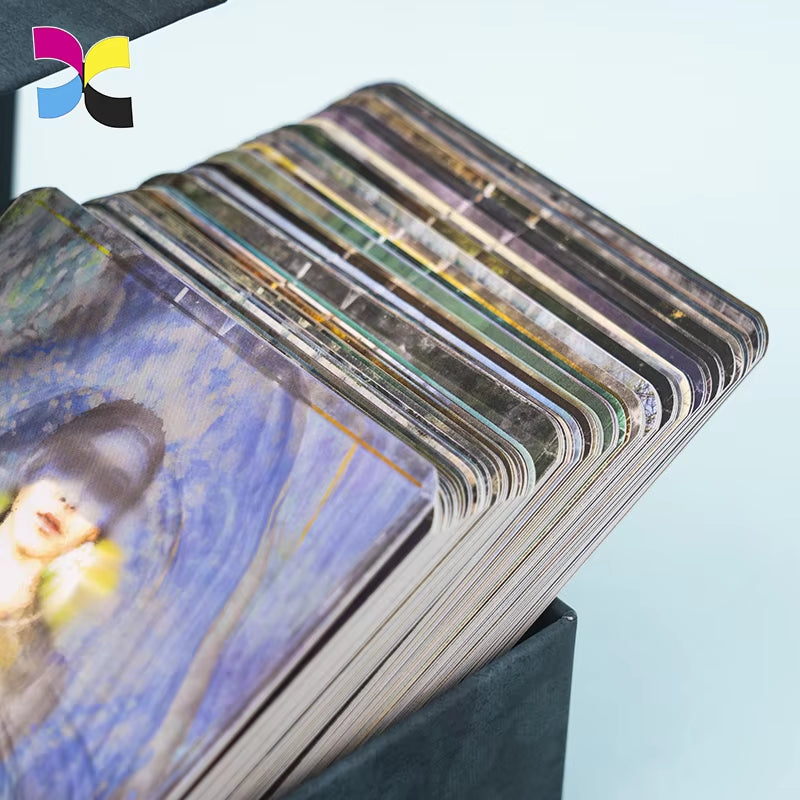 Party Card Game Magnetized Box for Tarot Cards Flashcards Custom Printing