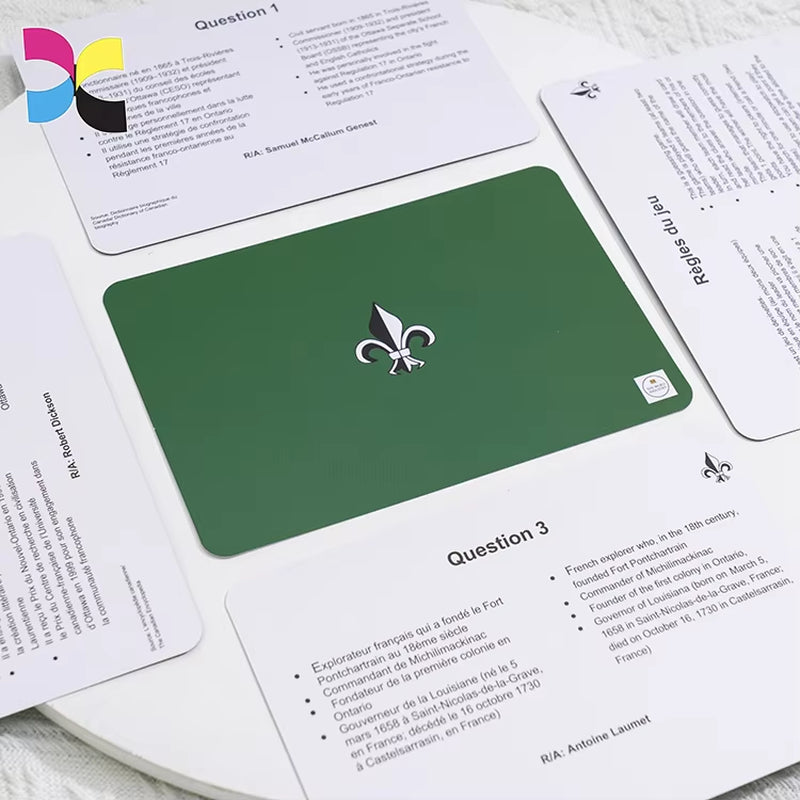 Handcrafted Board Game Cards & Deluxe Custom Card Game Sets in Luxury Boxes