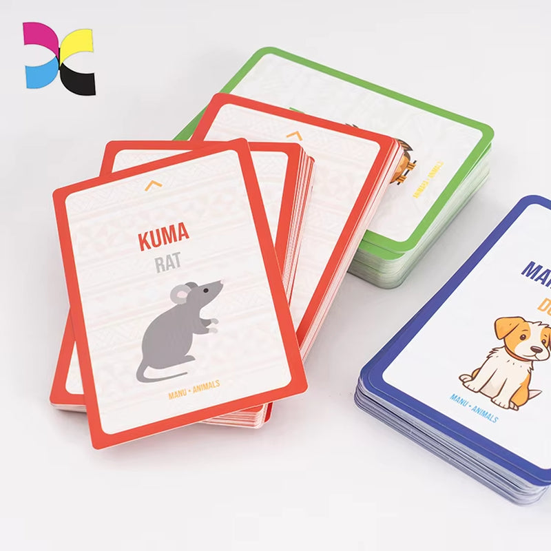 Party Game Cards Printing Flash Cards for Kids Educational