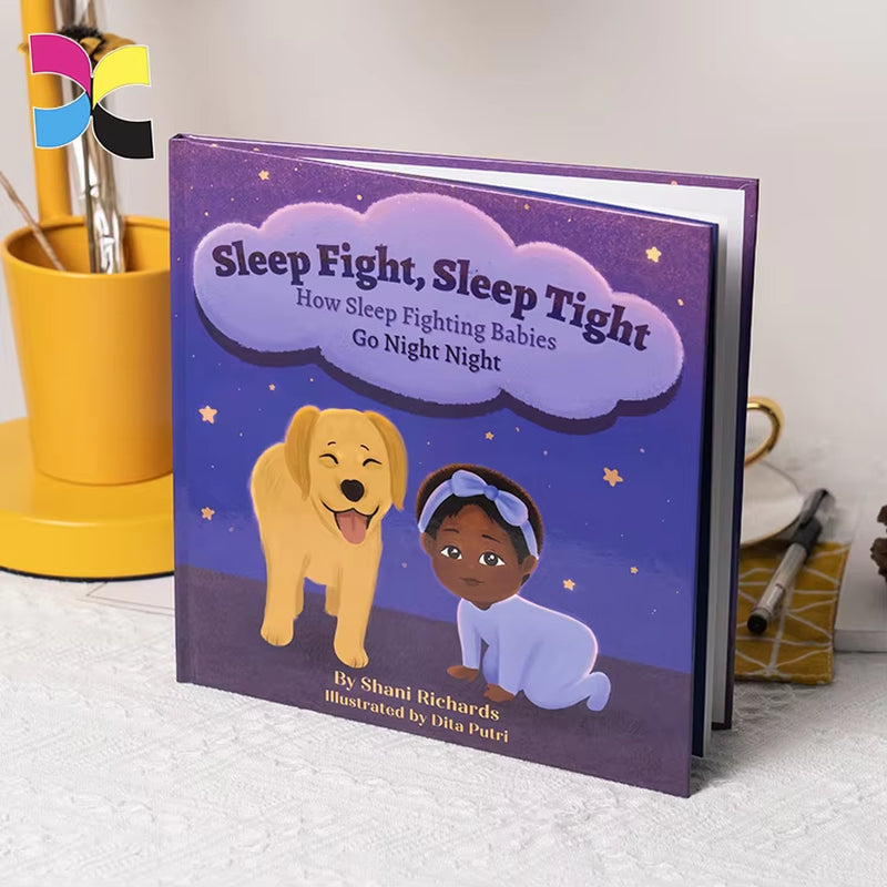 Custom Hard Cover Book Printing Children Hardcover Book Printer in China