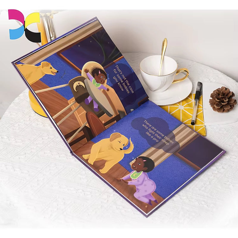 Custom Hard Cover Book Printing Children Hardcover Book Printer in China