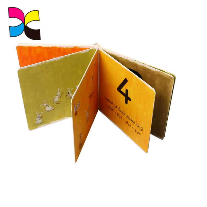 Alibaba China Custom Design Printing Early Childhood Education English Learning Kid Book