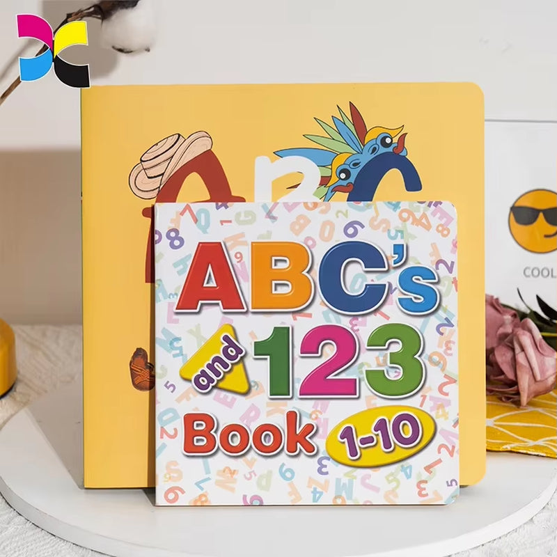 Customize Full Coloring Printing Board Book Paperback Book Story Books for Kids