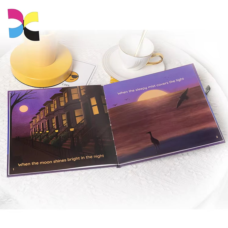 Custom Hard Cover Book Printing Children Hardcover Book Printer in China