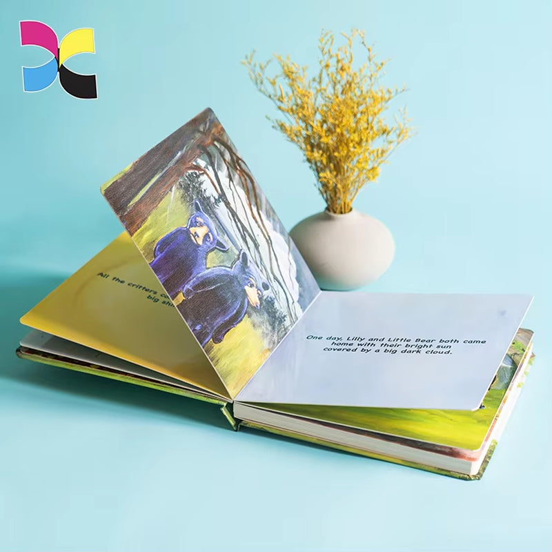 Custom Children Book Publishers Board Book Wholesale Kids Baby Books Printing