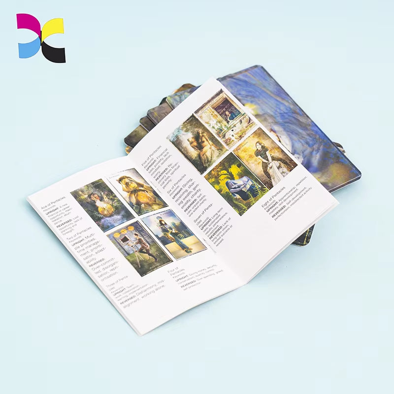 Party Card Game Magnetized Box for Tarot Cards Flashcards Custom Printing