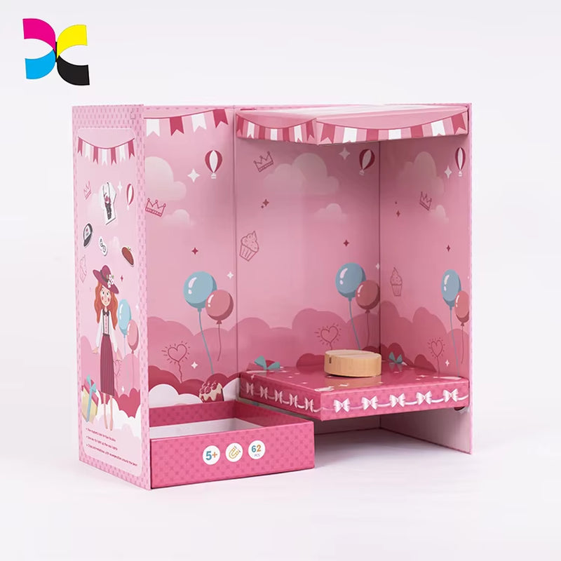 Custom Size Recyclable Cardboard Hard Box Packaging Luxury Folding Magnetic Gift Box with Magnetic Lid