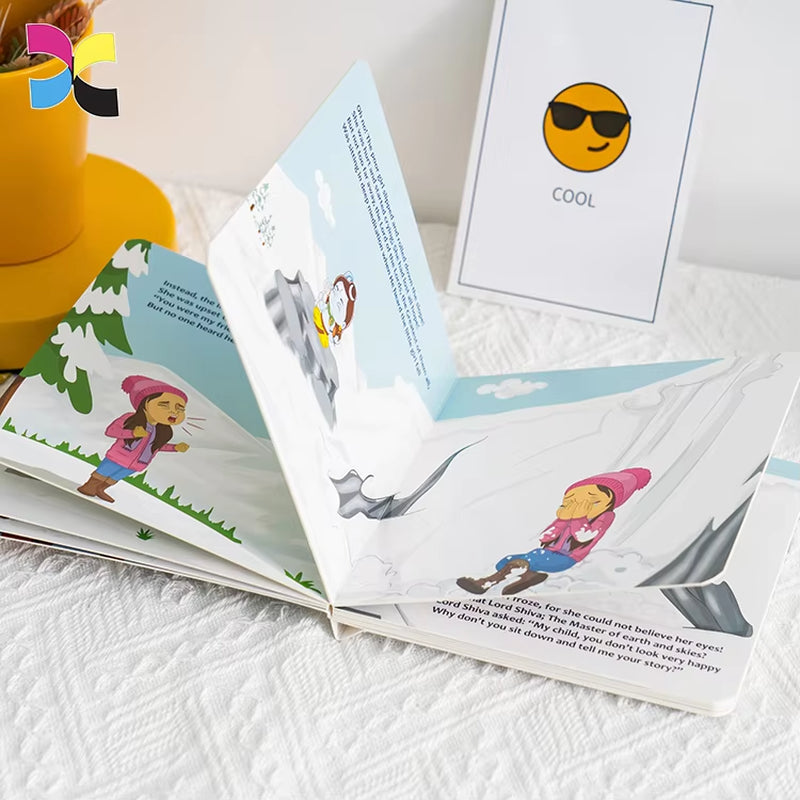 Children Book Printing Children Thick Paper Book Printing Hardcover Book