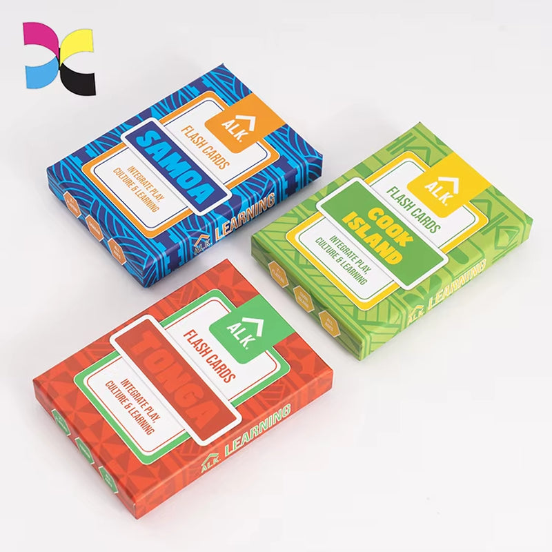 Party Game Cards Printing Flash Cards for Kids Educational