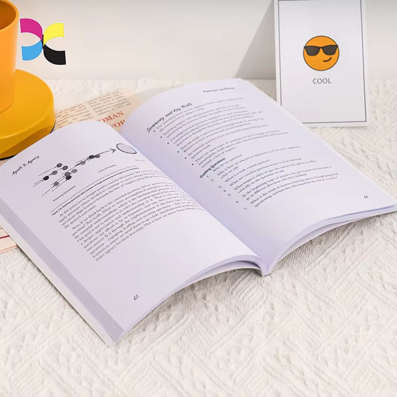 Factory Price China Custom Personalised Perfect Binding Story Book Printing Reading Hardcover Novels
