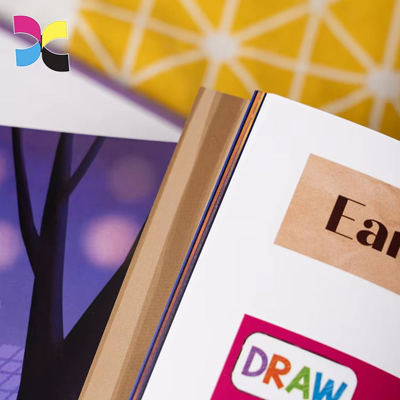 Custom Hard Cover Book Printing Children Hardcover Book Printer in China