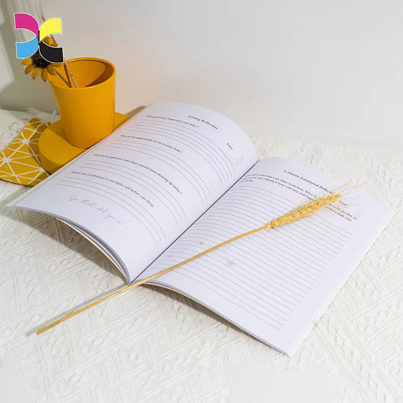 Free Samples Custom Design Softcover Book Printing Perfect Bound A4 Size Matte Lamination Book Printing Services