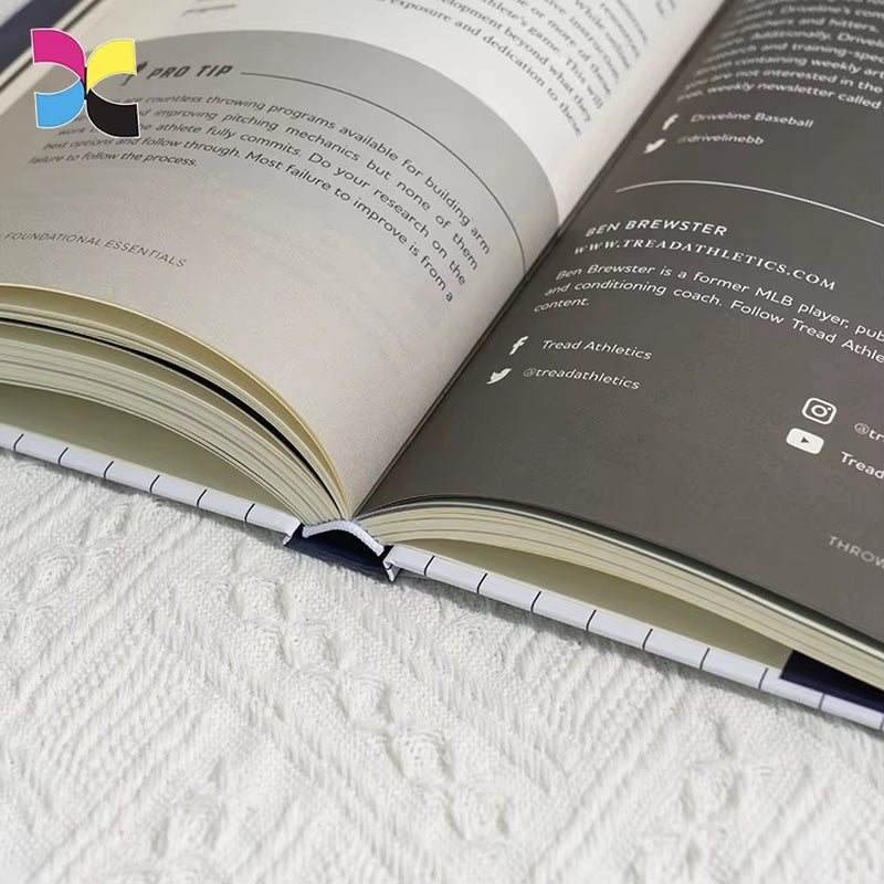Factory Book Print Custom Hardcover Softcover Magazine Hardback Printing Book Illustrator