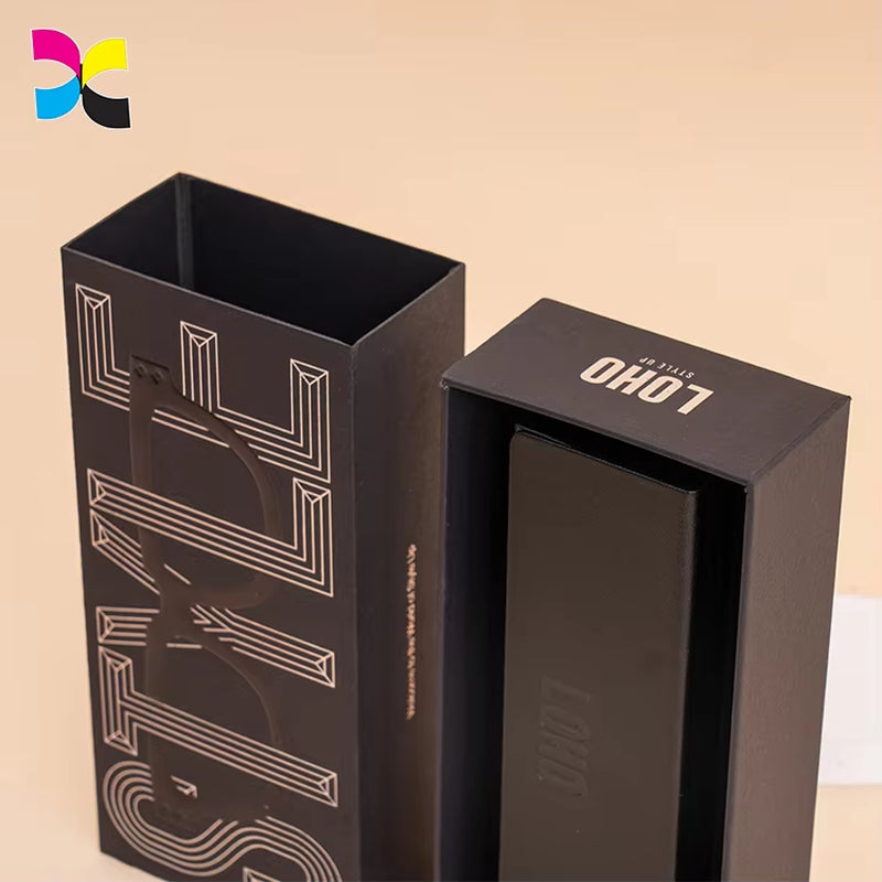 Necklace Jewelery' Insert Luxury Cardboard Gift Packaging Ring Packing Logo Custom Jewelry Box