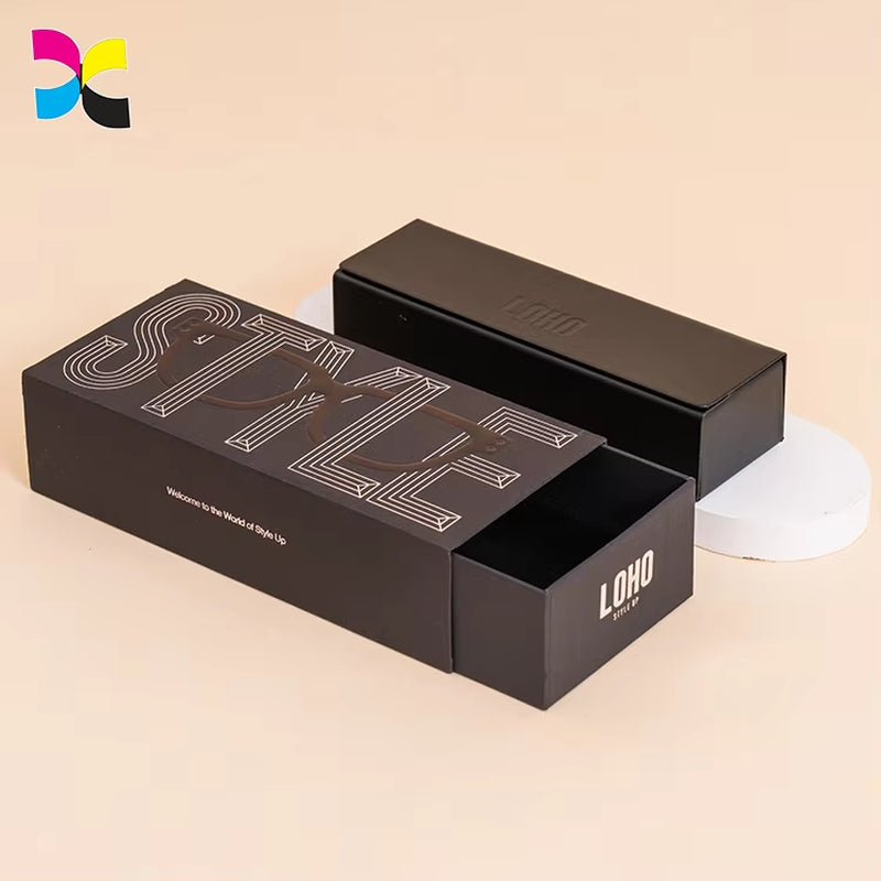 Necklace Jewelery' Insert Luxury Cardboard Gift Packaging Ring Packing Logo Custom Jewelry Box