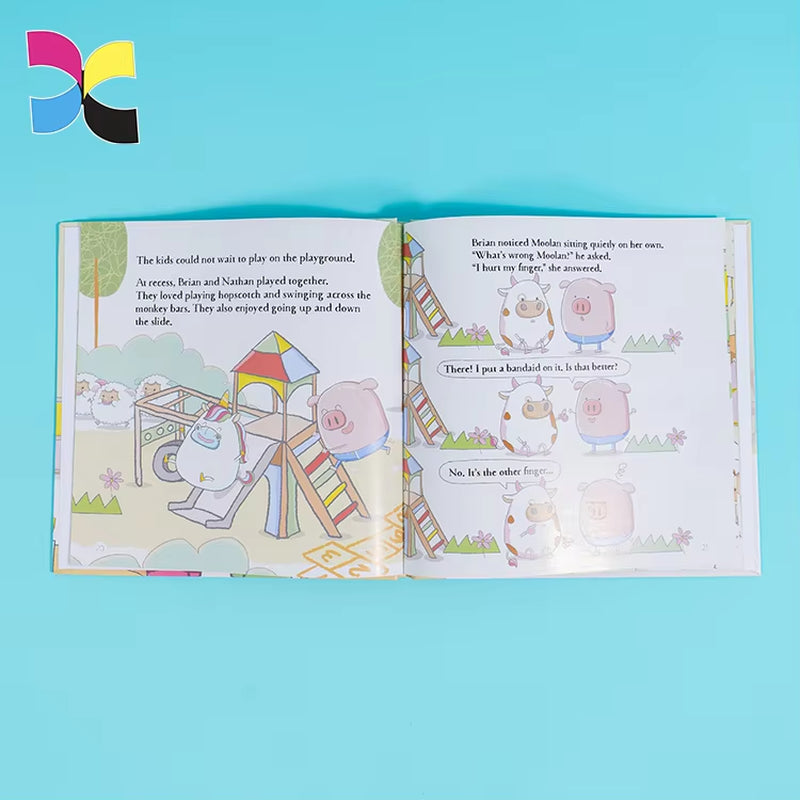 Personalized Children Books Printing Service Customized Book Printing Hardcover Offset Printing