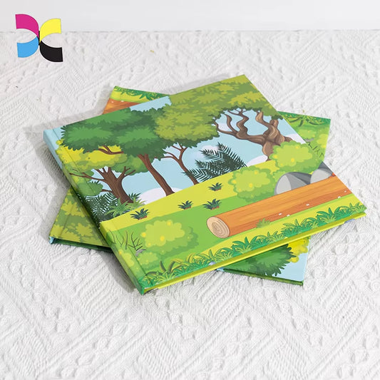 Polished Children'S Book Printing Services Hardcover Paperback Options with Art Paper Cardboard Material Available A4 A5 Sizes