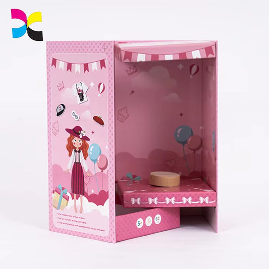 Custom Size Recyclable Cardboard Hard Box Packaging Luxury Folding Magnetic Gift Box with Magnetic Lid