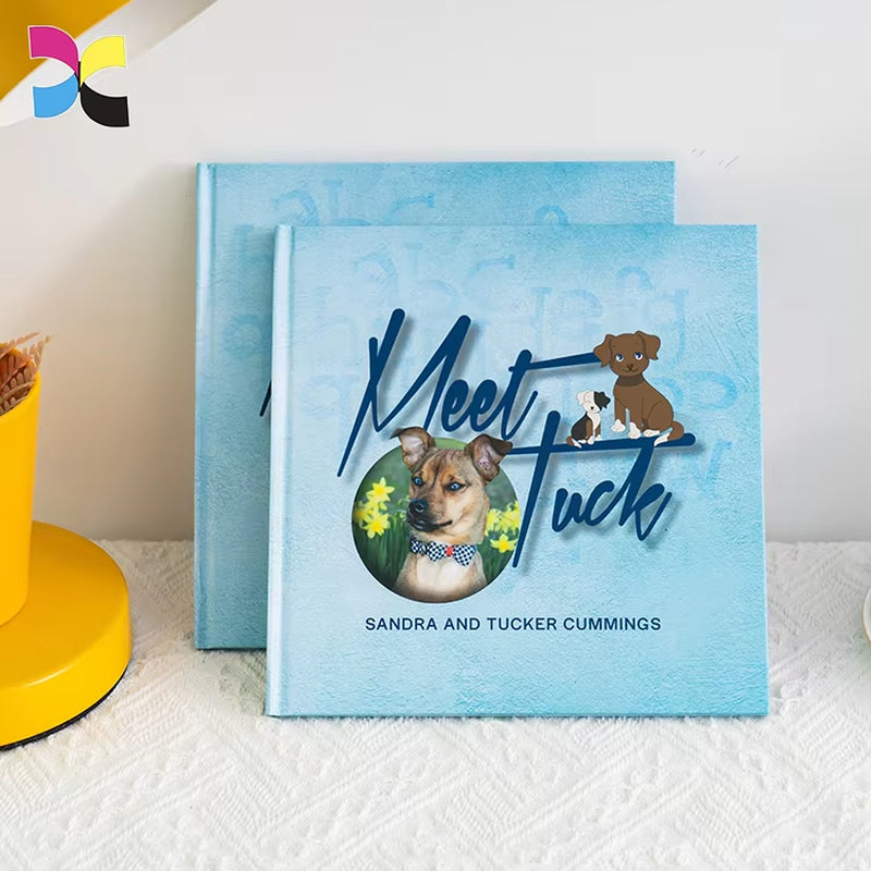 Book Print Custom Kids Hardcover Book Printing Case Binding Children English Books