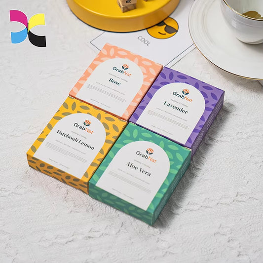 White Small Cake Boxes Packaging Custom Logo Cardboard Paper Boxes for Cornmeal