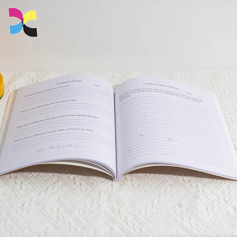 Personalized Book Publishing Custom Matte Cover Brochure Soft Cover Book Printing