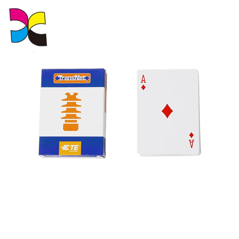 Professional Custom Fold Play Playing Poker Card Paper Playing Card Poker Game Table