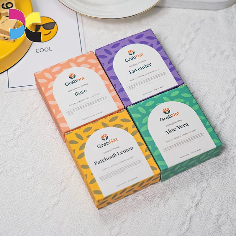 White Small Cake Boxes Packaging Custom Logo Cardboard Paper Boxes for Cornmeal