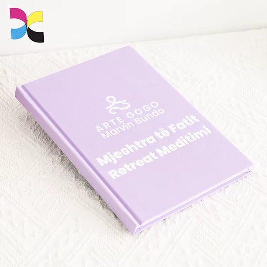 A4 A5 B5 Custom Hardcover Journal Planner 2025 Journal Book Printing Linen Prayer Journal