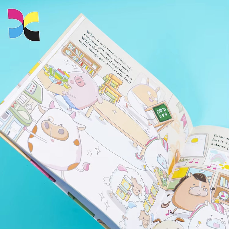 Personalized Children Books Printing Service Customized Book Printing Hardcover Offset Printing