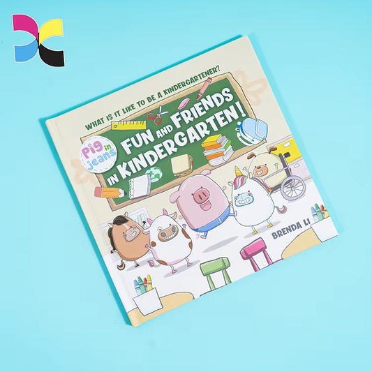 Personalized Children Books Printing Service Customized Book Printing Hardcover Offset Printing