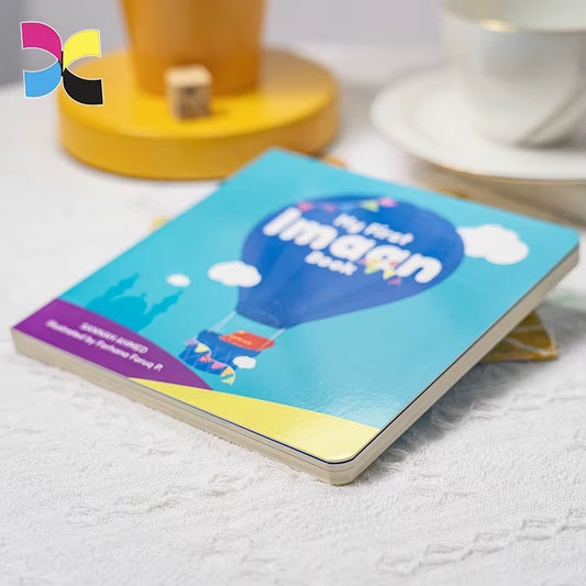 Custom Print Children Coloring Photo Story Books Paper Cardboard Child Board Book Printing for Child
