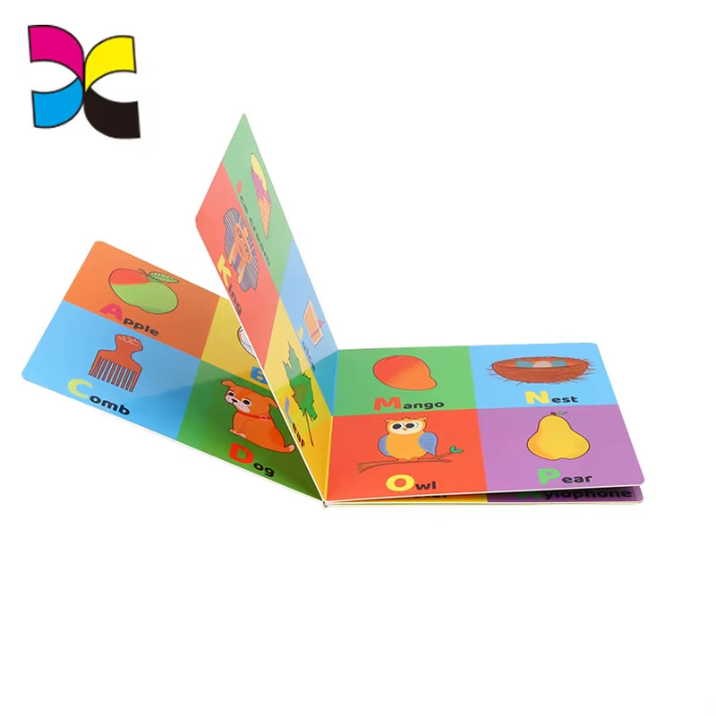 Customized Design Activity Abc Board Books for Kids/Children