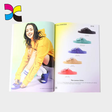 Customized Quality A3/A4 Perfect Binding Souvenir Soft Cover Perfect Book/Magazine/Recipe/Catalog Printing Design Printing CMYK