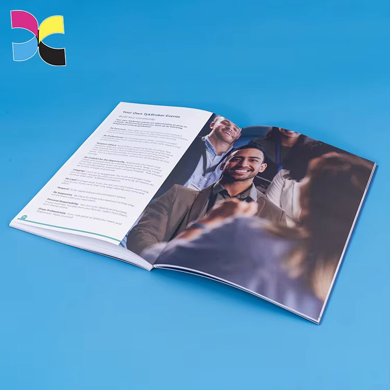 Customized Softcover Paperback Book Printing Service Matte Perfect Bound Soft Cover Book Printer