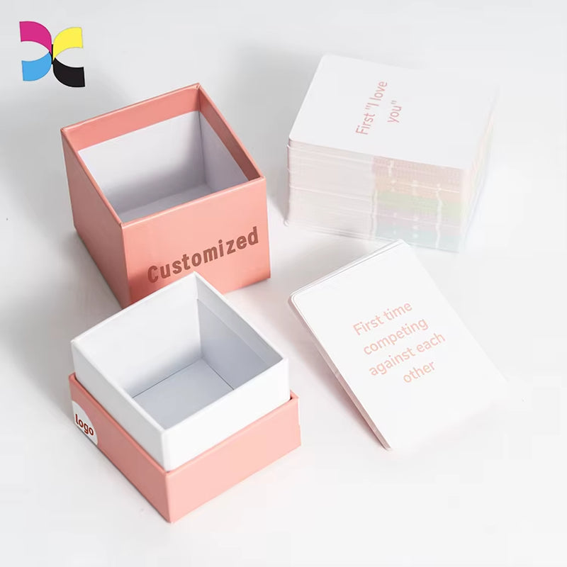 Custom Designed Couple Card Playing Cards Printed Art Paper in Custom Paper Box