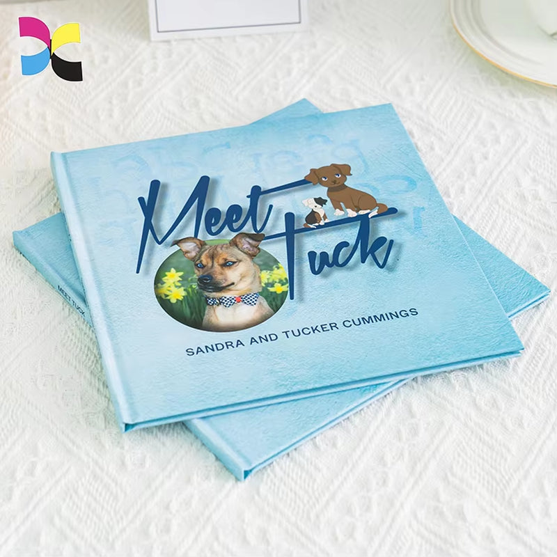 Book Print Custom Kids Hardcover Book Printing Case Binding Children English Books