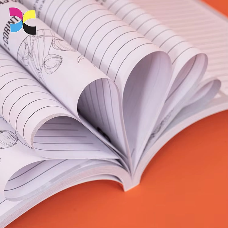 Printing Paperback Soft Cover Spiral Binding Adult Coloring Books