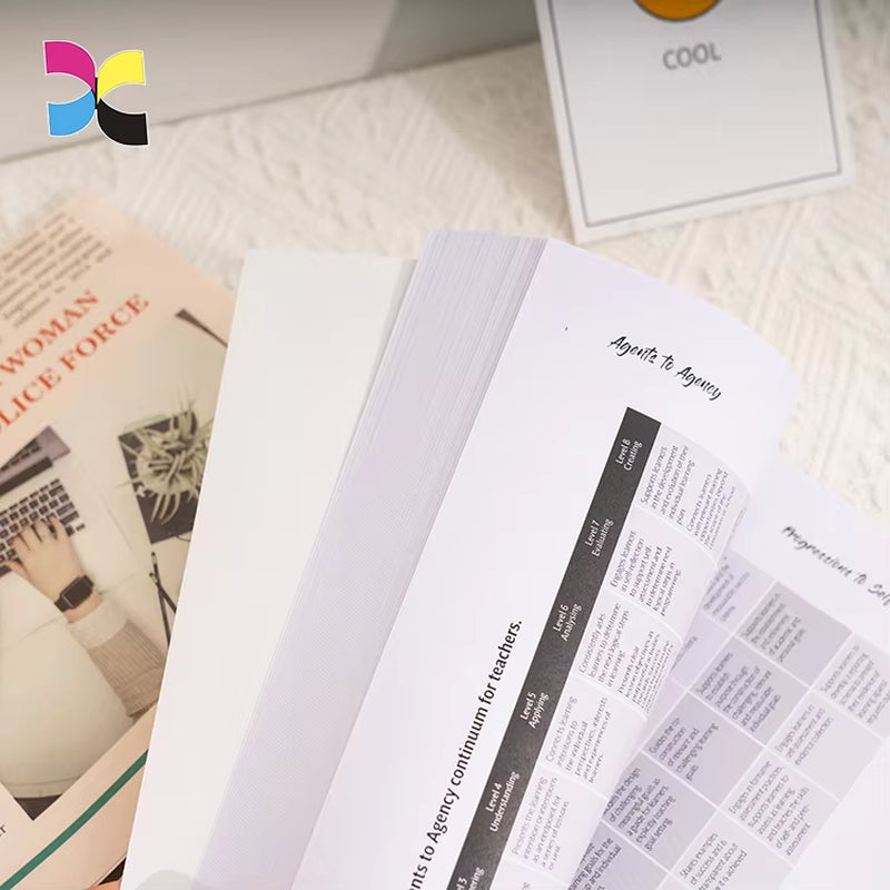 Factory Book Print Custom Hardcover Softcover Magazine Hardback Printing Books