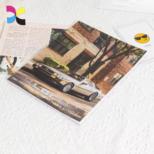 High Quality Full-Color Custom Printing Softcover Magazine Offset Printed Catalog Brochure Booklet in Coated & Newsprint Paper