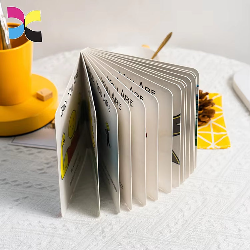 Custom a Series of Kids Book Story Board Books Full Color Smooth Page Offset Printing