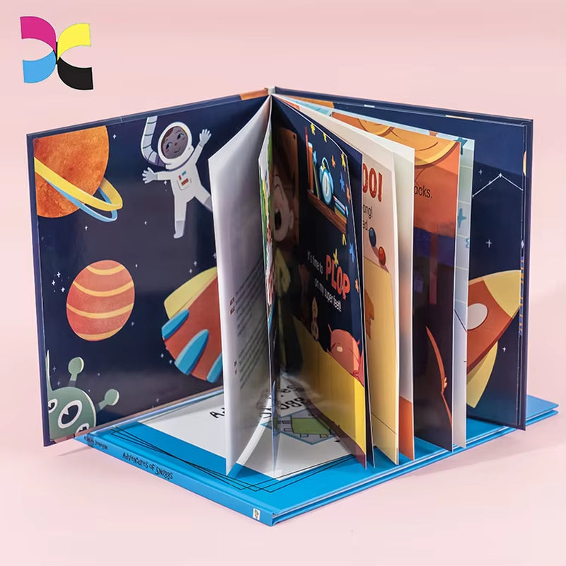 China Custom Hard Cover Book Printing Children Hardcover Book Printer