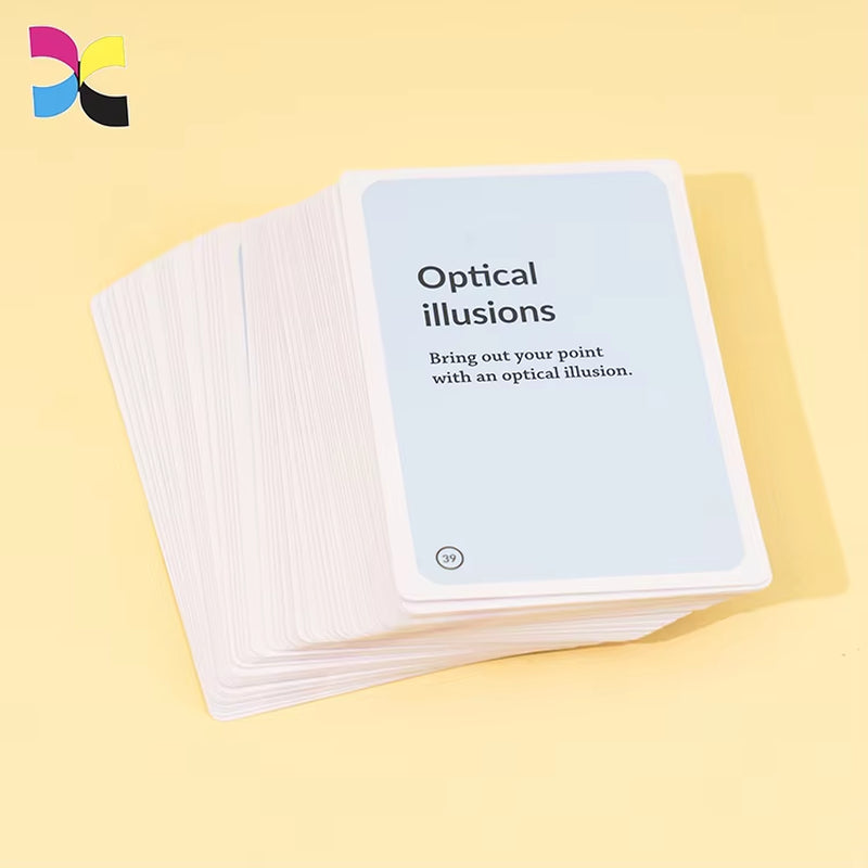 Custom Printed Magnetized Box for Tarot Cards Flashcards Party Card Game with Offset Printing Cardboard and Art Paper Material