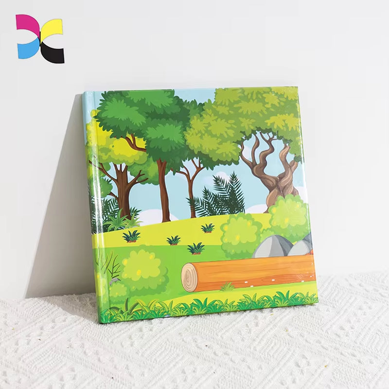 Polished Children'S Book Printing Services Hardcover Paperback Options with Art Paper Cardboard Material Available A4 A5 Sizes