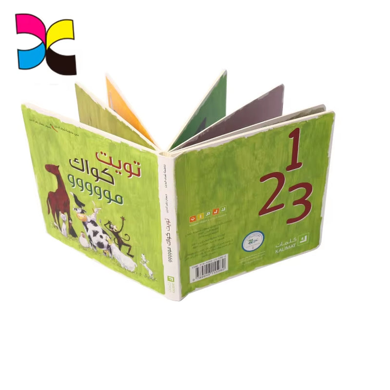 Alibaba China Custom Design Printing Early Childhood Education English Learning Kid Book