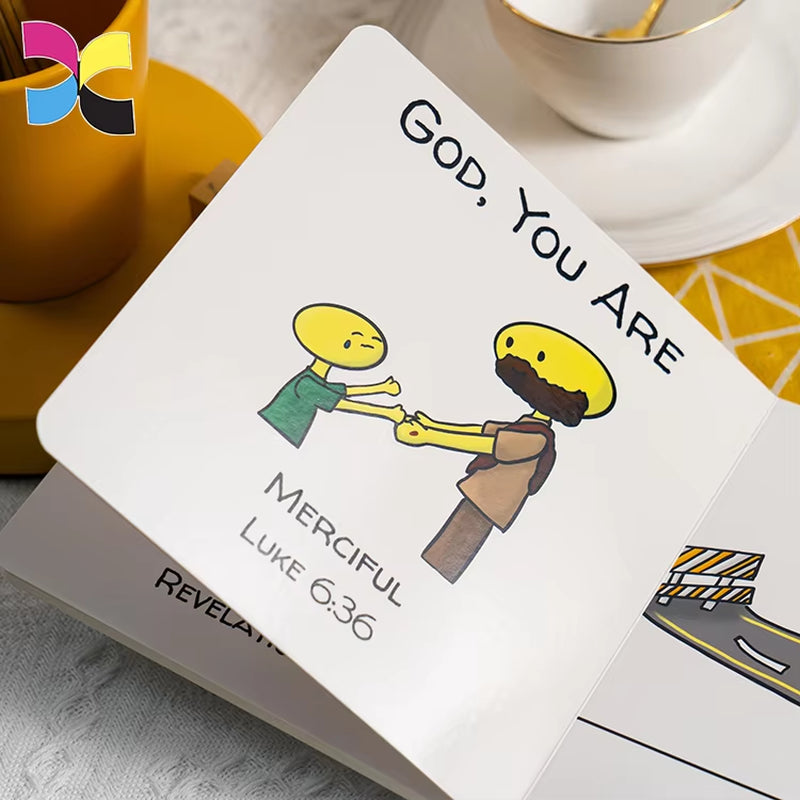 Custom a Series of Kids Book Story Board Books Full Color Smooth Page Offset Printing